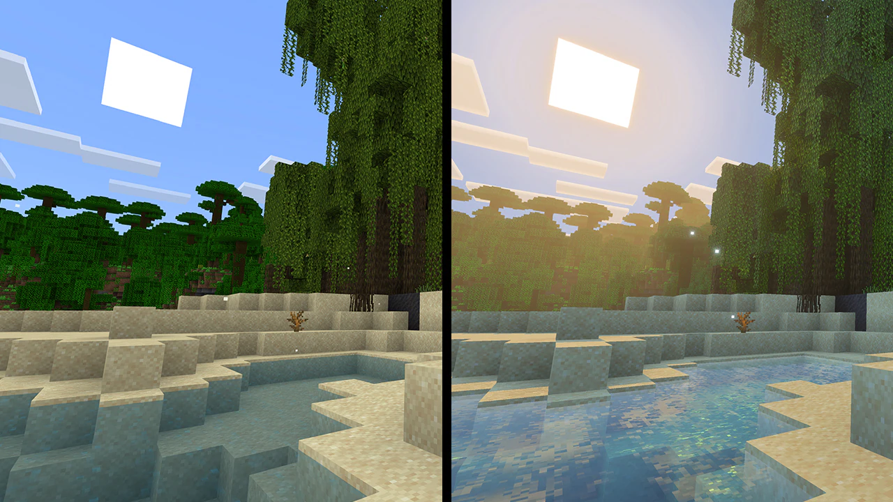 snownode - minecraft virbrant visuals blog